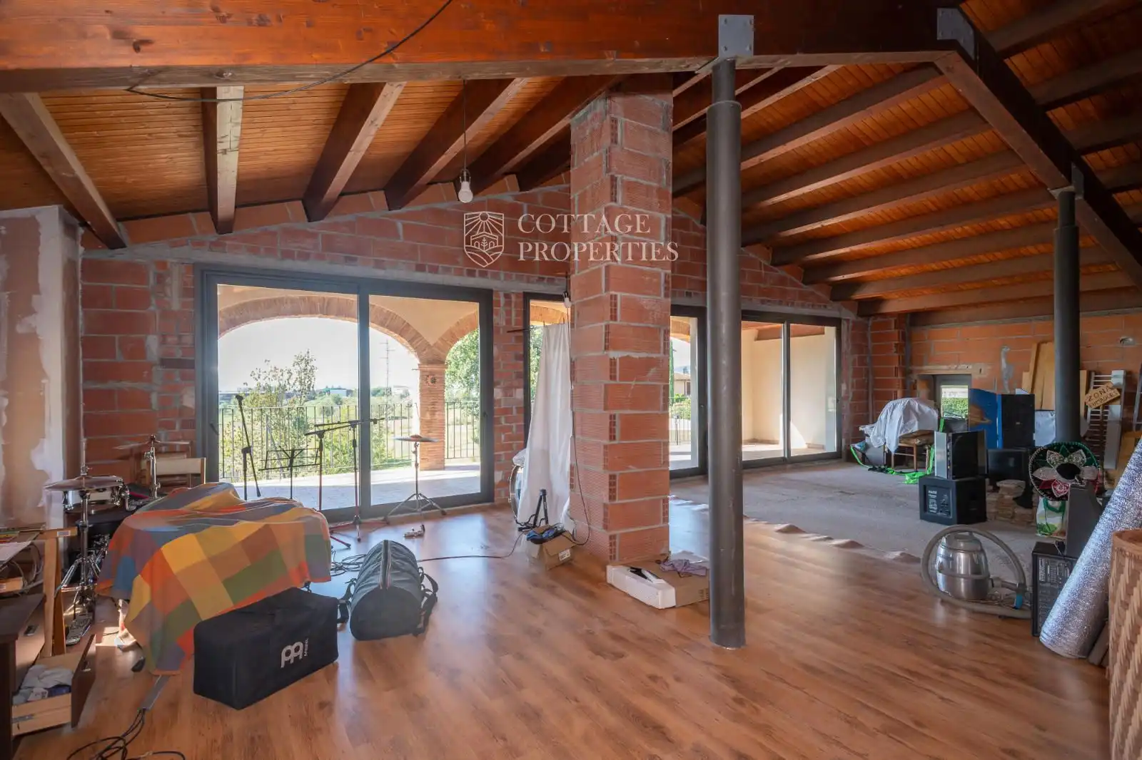 Terraza de Finca rústica en venta en Torelló con Terraza y Amueblado