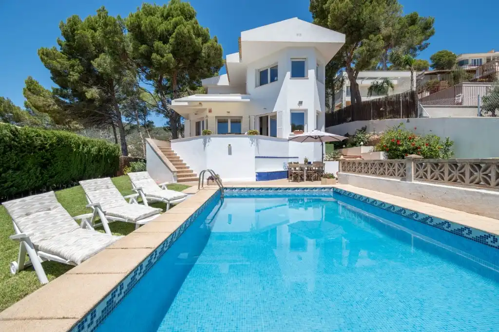 Swimming pool of Houses for sale in Calvià  with Air Conditioner, Private garden and Terrace