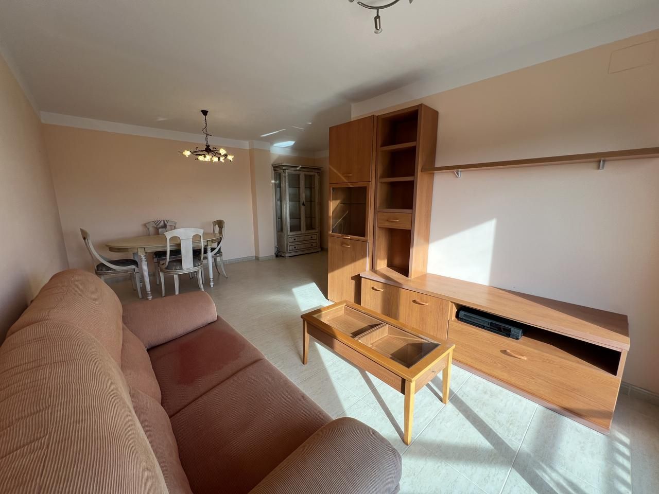 Living room of Flat for sale in L'Ametlla de Mar   with Air Conditioner, Terrace and Furnished