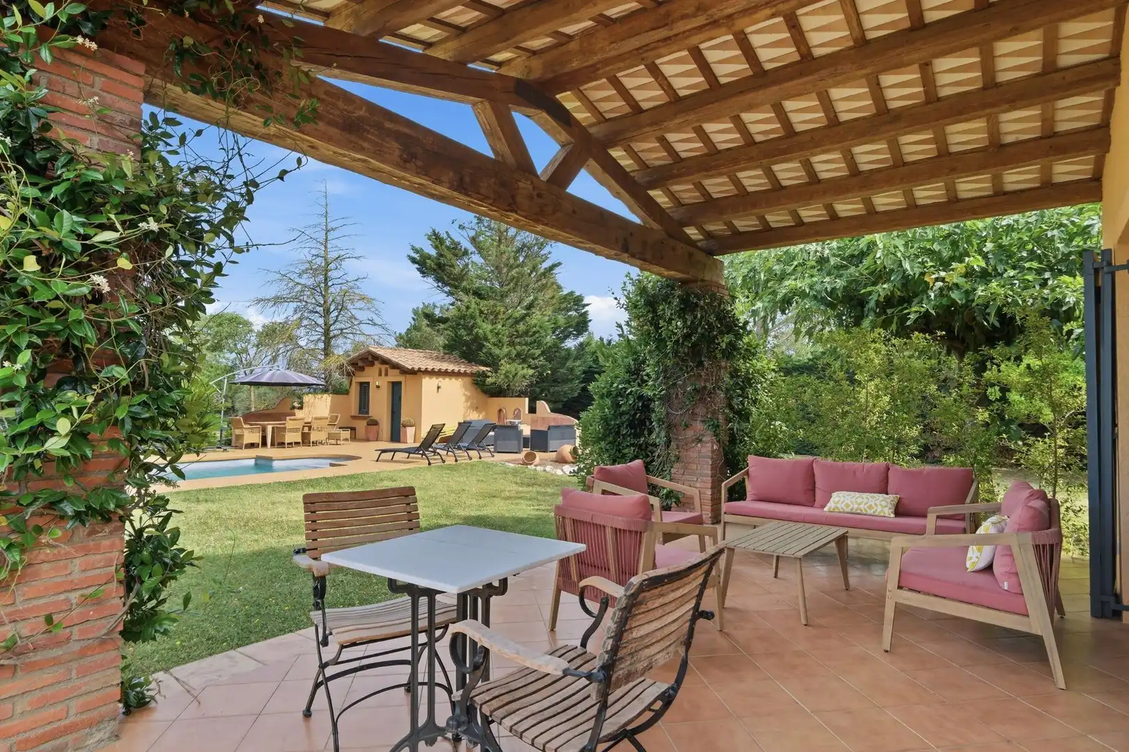 Terraza de Casa o chalet de alquiler en Peralada, Girona