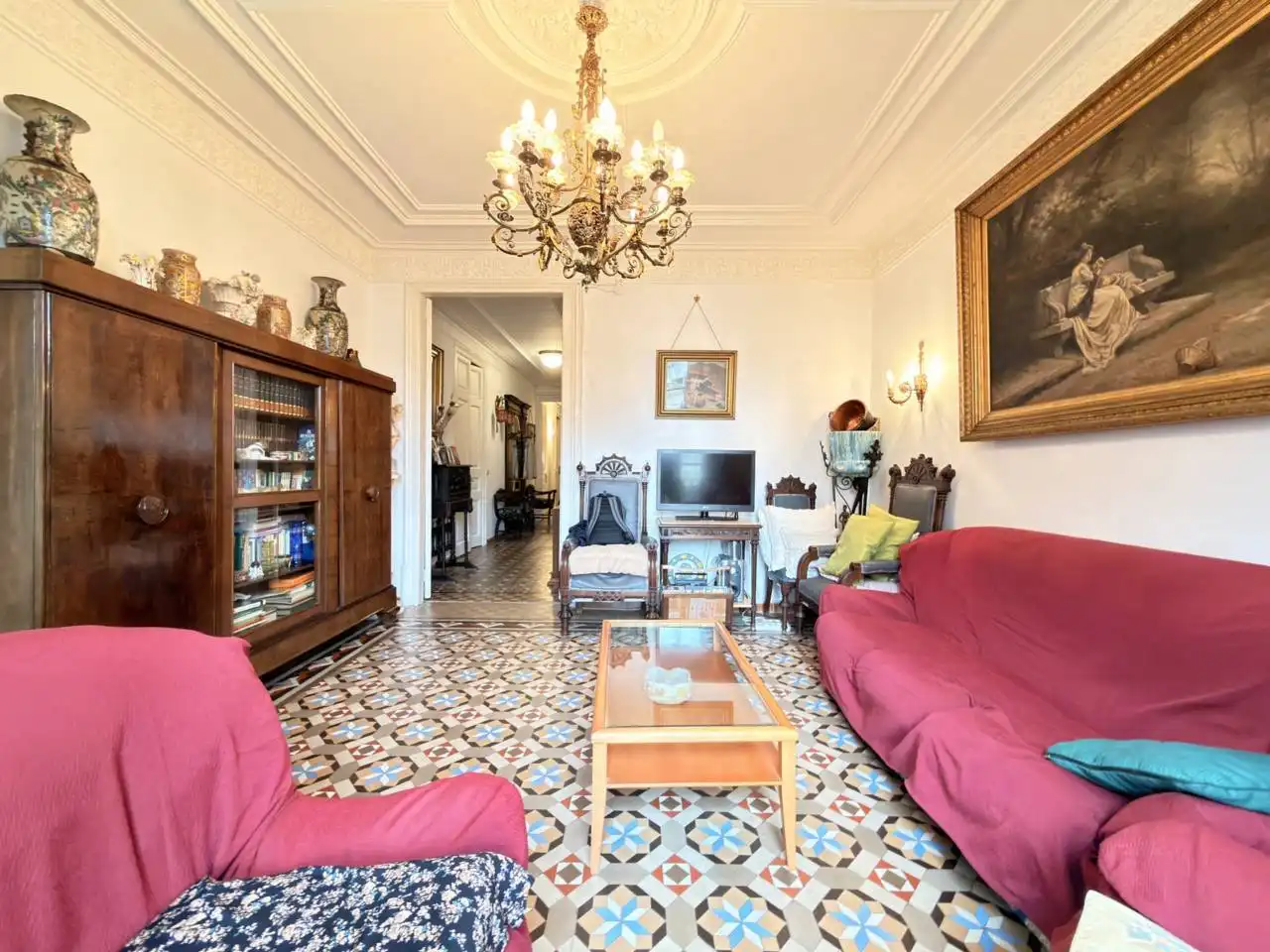 Piso con terraza en venta en Calle Roger de Llúria