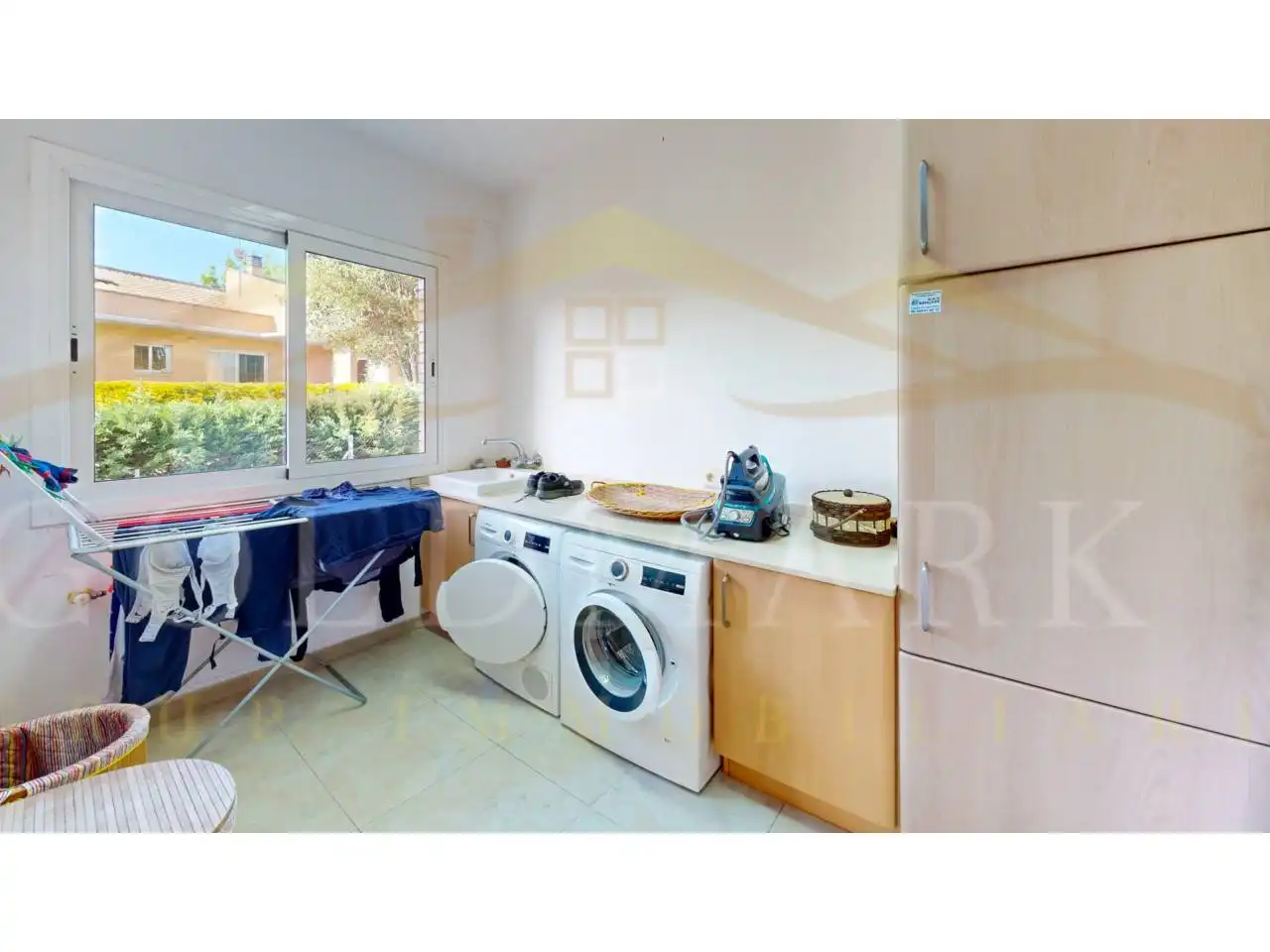 Cuina de Casa o xalet en venda en Sabadell amb Aire condicionat, Jardí privat i Terrassa