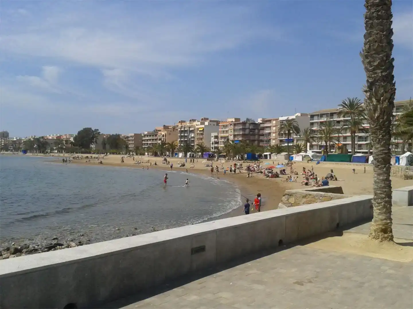 Exterior view of Flat for rent in Mazarrón  with Air Conditioner, Storage room and Furnished