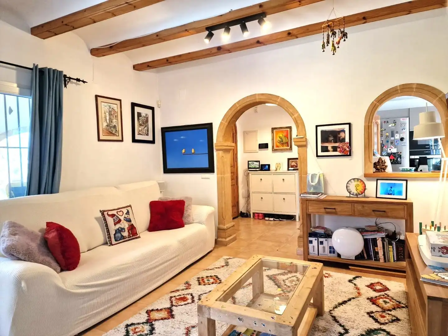 Sala d'estar de Casa o xalet en venda en Jávea / Xàbia amb Aire condicionat, Calefacció i Traster