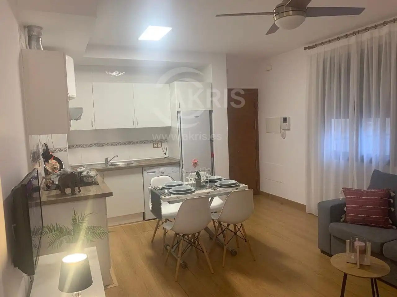 Kitchen of Flat for rent in Toledo  with Furnished