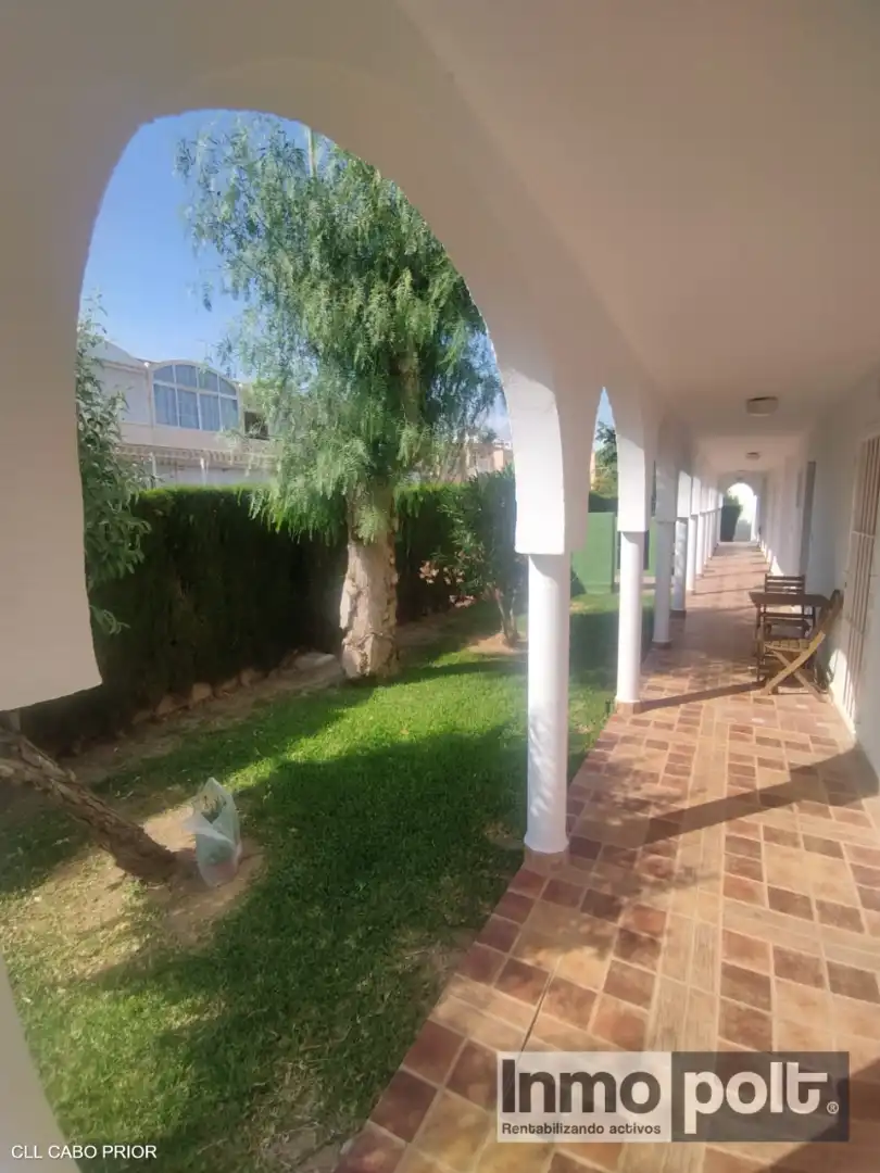 Jardín de Estudio de alquiler en Mazarrón con Aire acondicionado, Amueblado y Horno