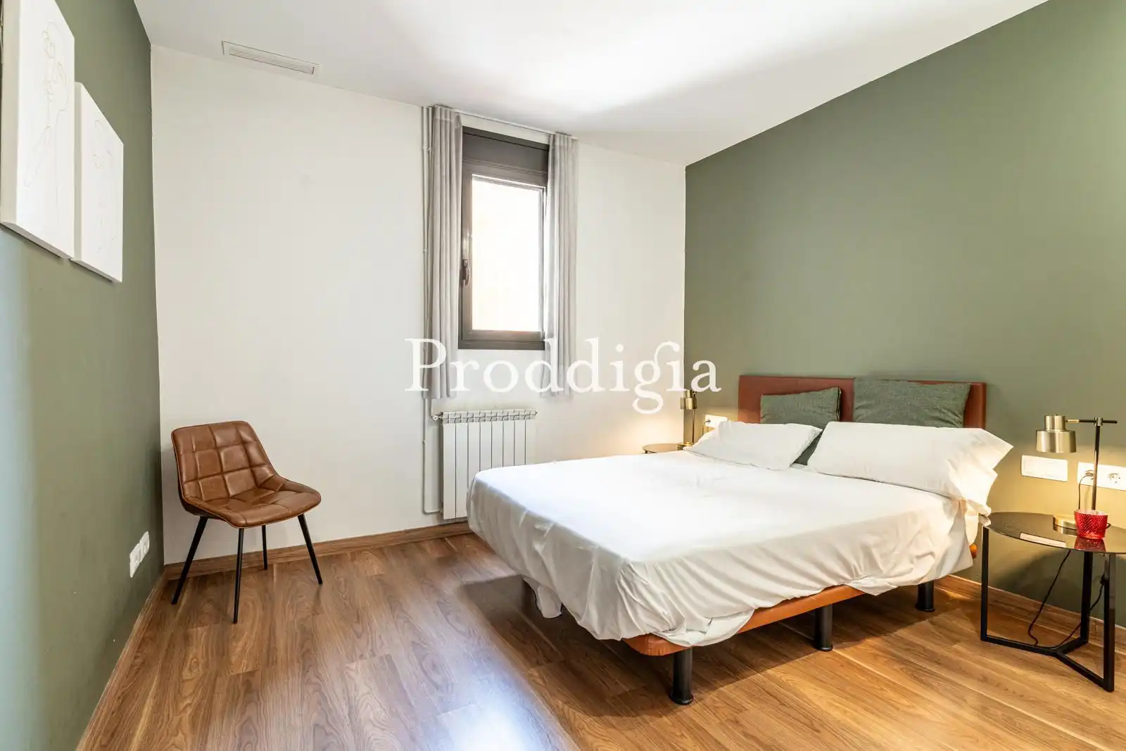 Bedroom of Flat for rent in Barcelona  with Air Conditioner and Furnished