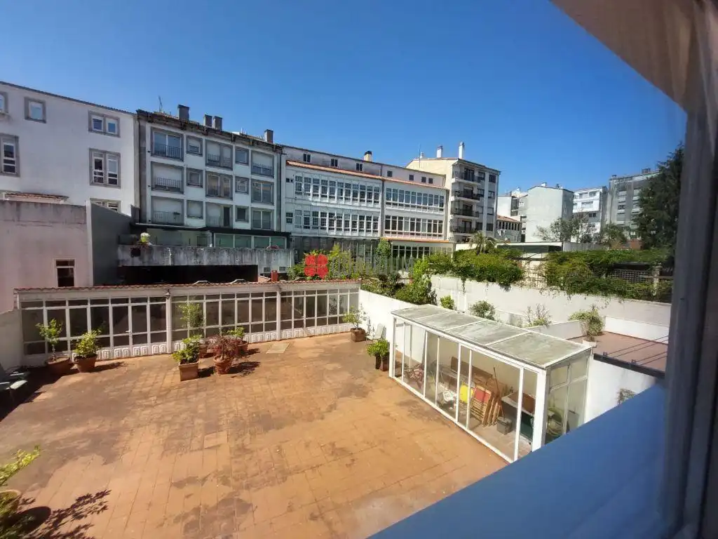 Terrasse von Wohnung zur Miete in Santiago de Compostela 