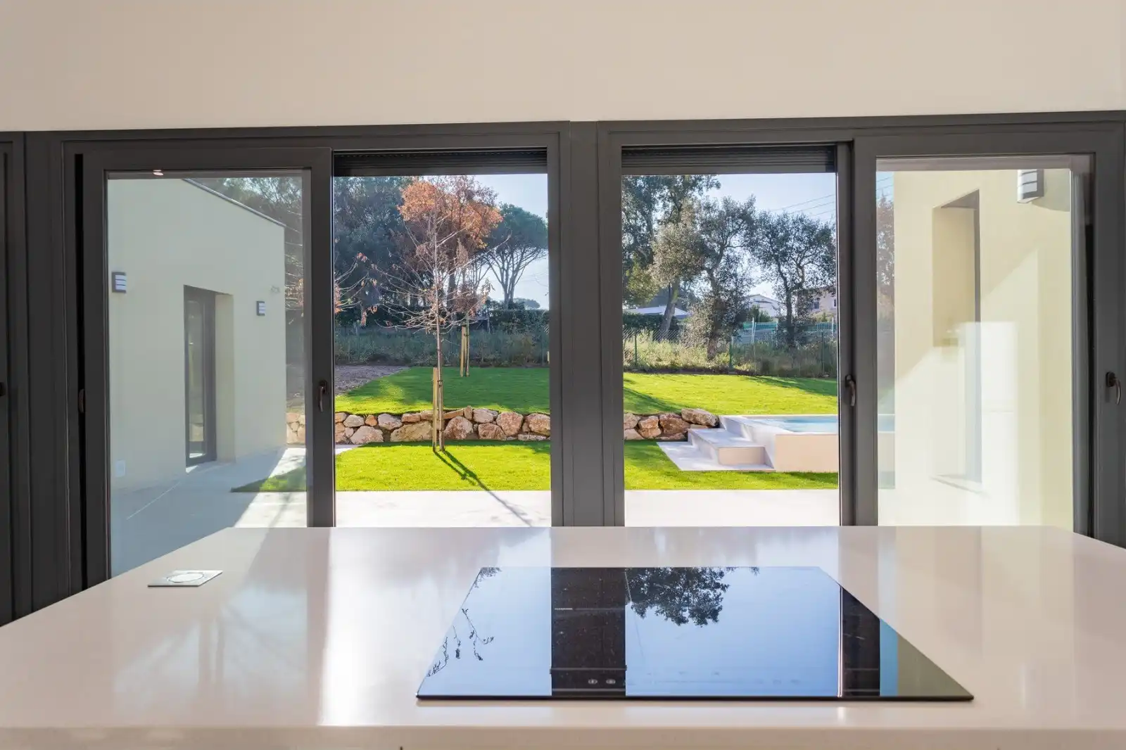 Jardín de Casa o chalet en venta en Llagostera con Aire acondicionado, Terraza y Trastero
