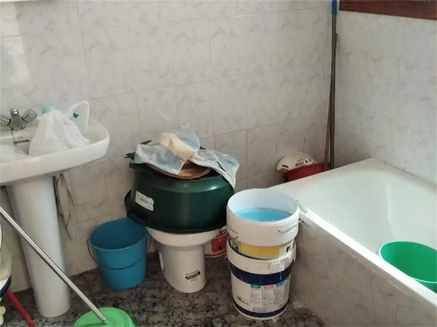 Bany de Casa adosada en venda en Siruela amb Moblat