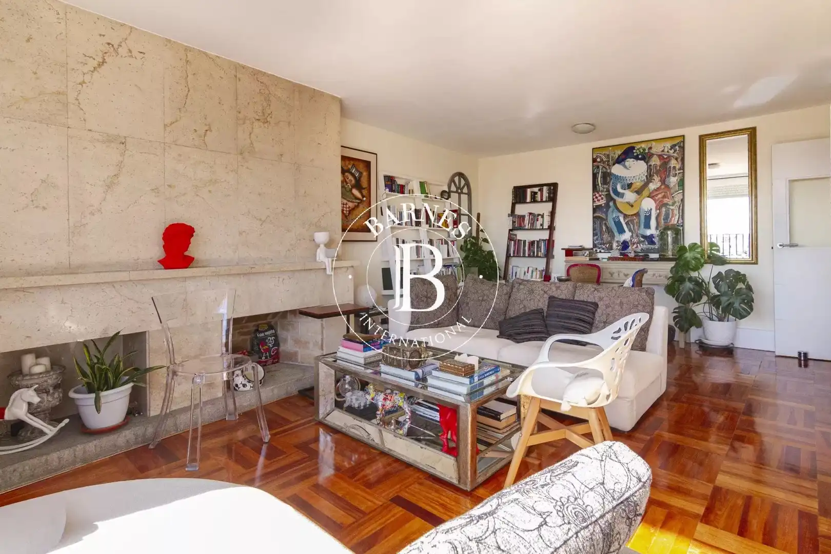 Sala de estar de Ático en venta en Madrid con Aire acondicionado, Calefacción y Terraza