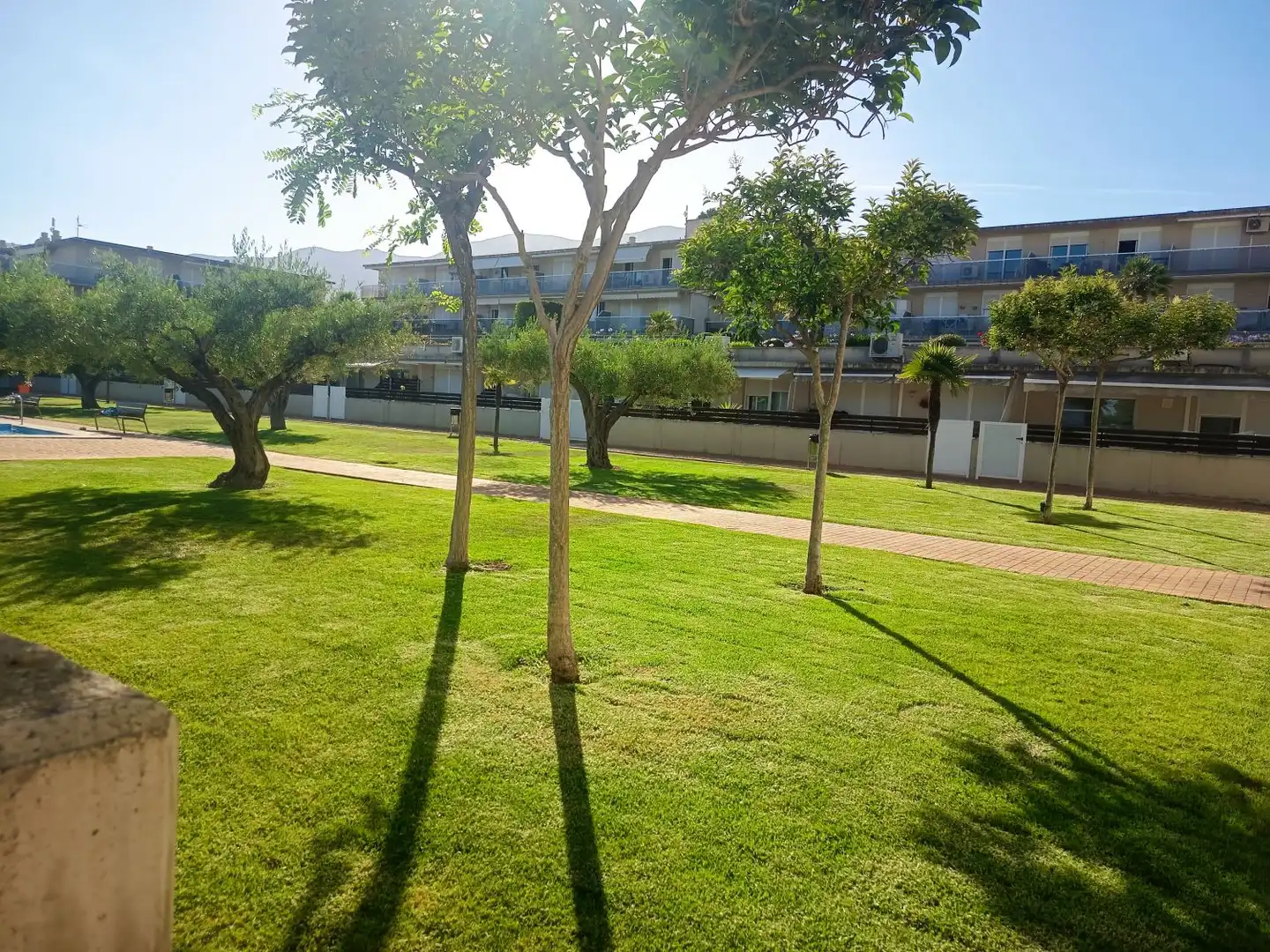 Außenansicht von Wohnungen zur Miete in Alcanar mit Klimaanlage, Heizung und Terrasse