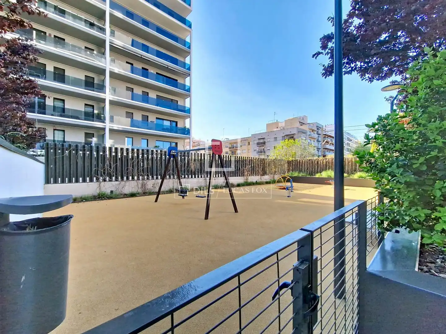Terrasse von Wohnung zur Miete in Vilanova i la Geltrú mit Klimaanlage, Heizung und Parkett
