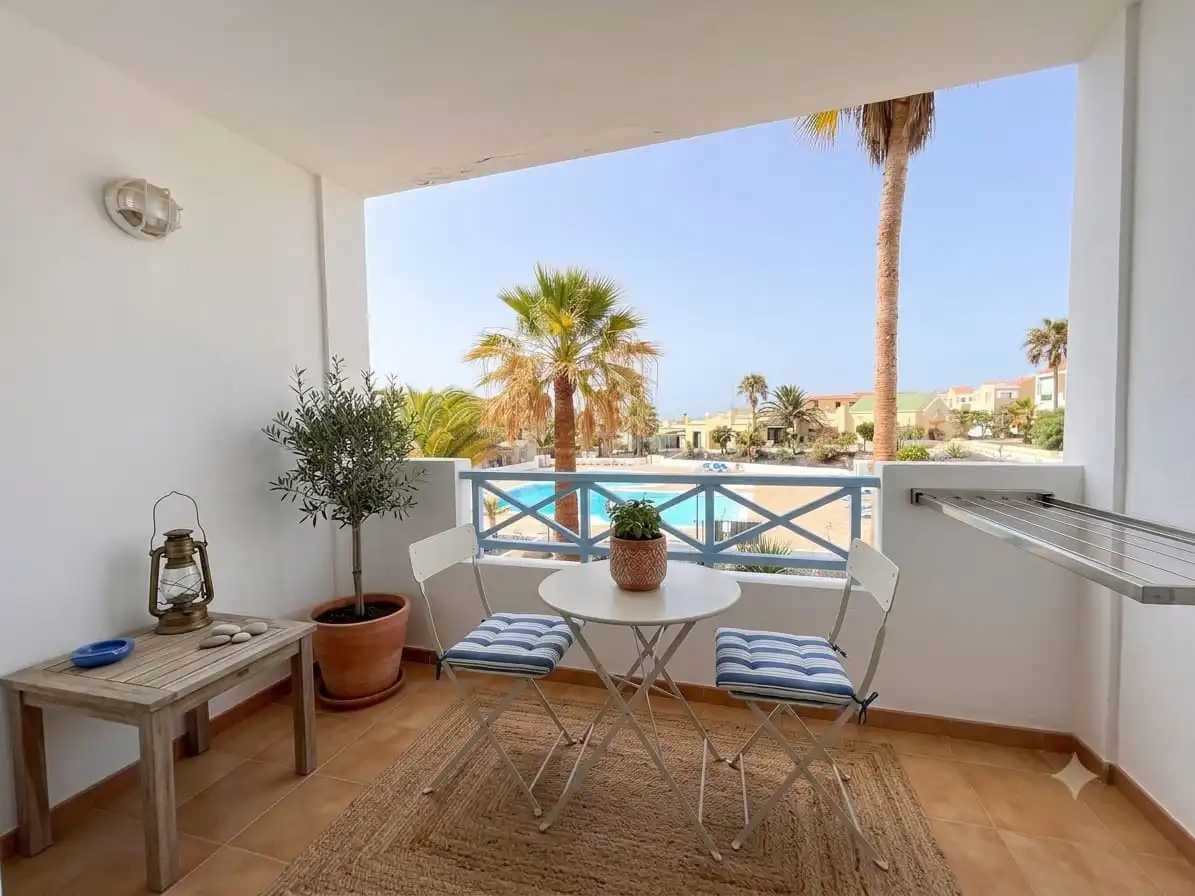 Terrassa de Apartament en venda en Antigua amb Balcó i Piscina comunitària