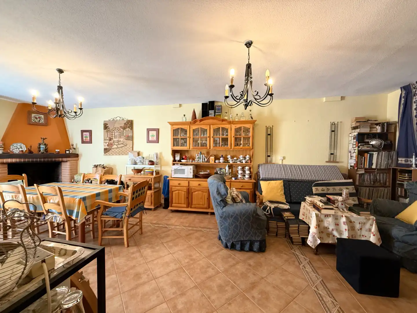 Dining room of Detached homes for sale in Ciudad Real  with Air Conditioner, Heating and Private garden