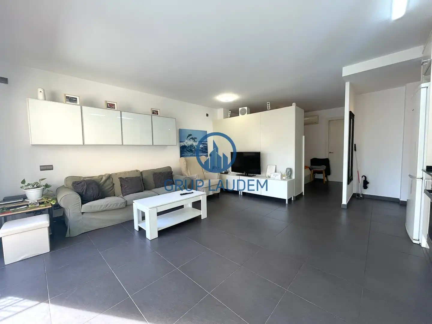 Living room of Flat for sale in Mataró  with Air Conditioner, Storage room and Oven