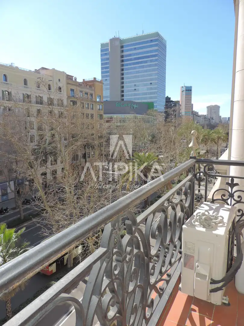 Terrasse von Wohnung zur Miete in Sarrià - Sant Gervasi