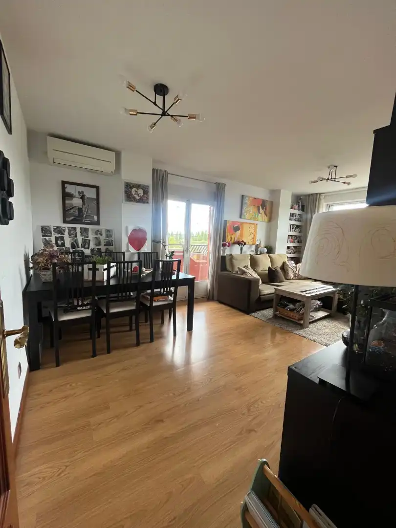 Sala de estar de Piso en venta en Viana de Cega con Aire acondicionado, Calefacción y Parquet