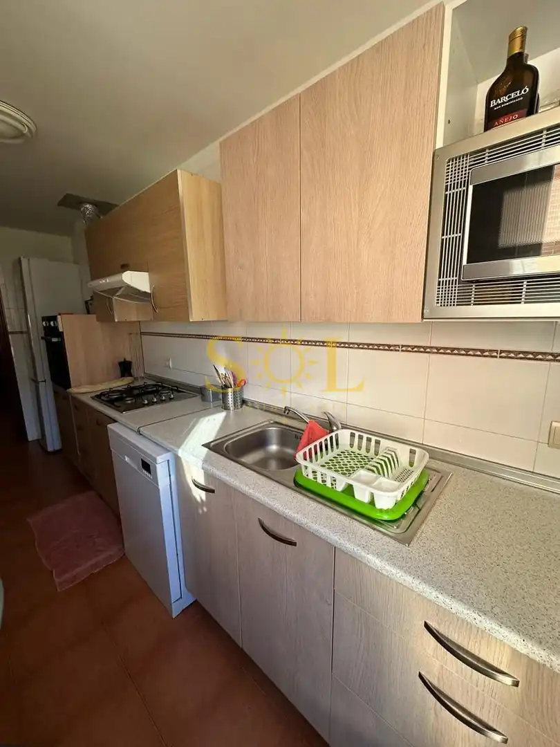 Cocina de Casa adosada en venta en Hospital de Órbigo con Calefacción, Jardín privado y Parquet