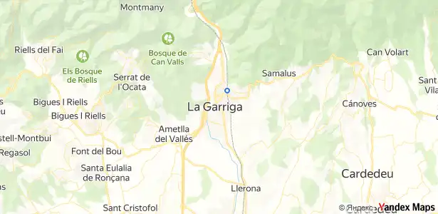 Garten von Garage zum Verkauf in La Garriga