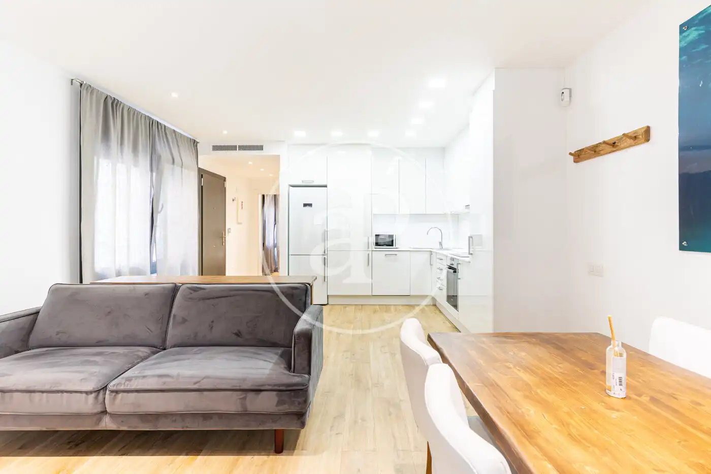 Wohnzimmer von Wohnung zur Miete in Rubí mit Klimaanlage, Heizung und Möbliert