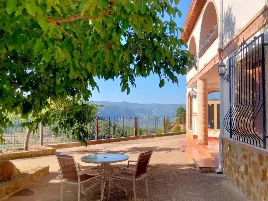 Terraza de Casa o chalet en venta en Yeste con Aire acondicionado, Jardín privado y Piscina