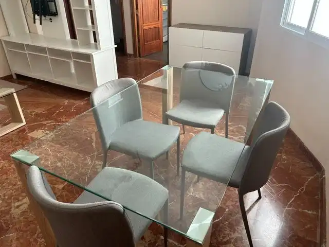 Menjador de Pis de lloguer en Córdoba amb Aire condicionat i Moblat