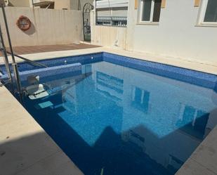 Swimming pool of Single-family semi-detached for sale in Vélez-Málaga  with Air Conditioner, Terrace and Storage room