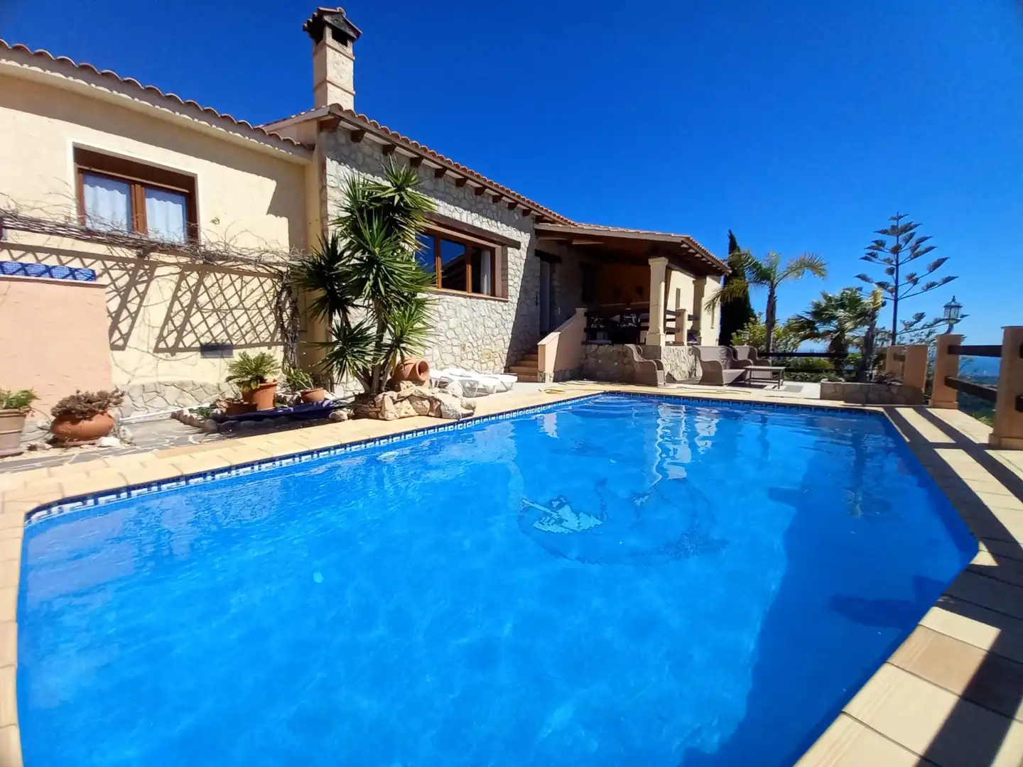 Swimming pool of Houses for sale in L'Alfàs del Pi  with Air Conditioner, Private garden and Terrace