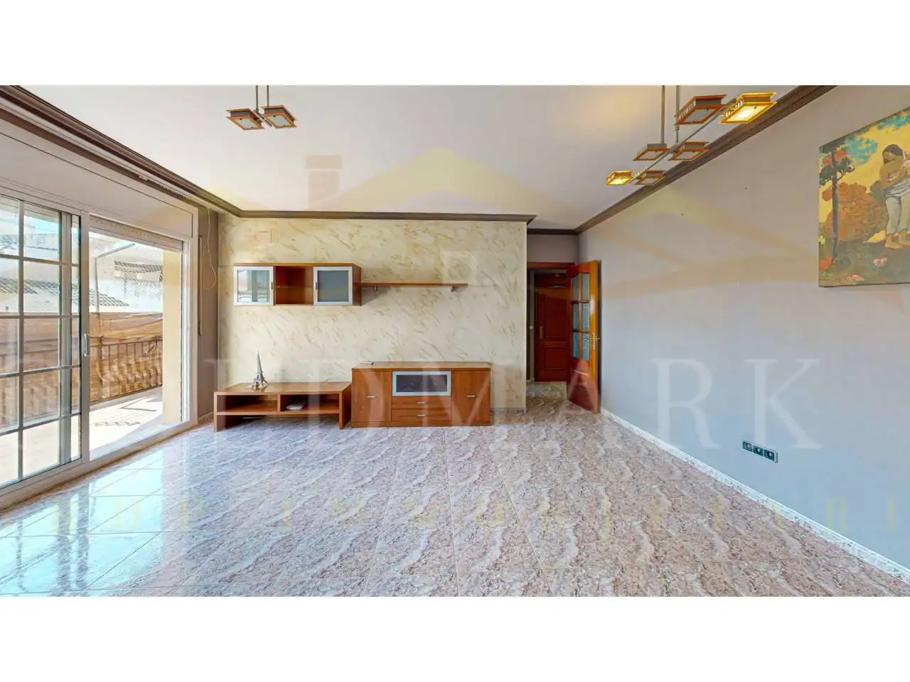 Living room of Flat for sale in Cubelles  with Air Conditioner, Heating and Terrace