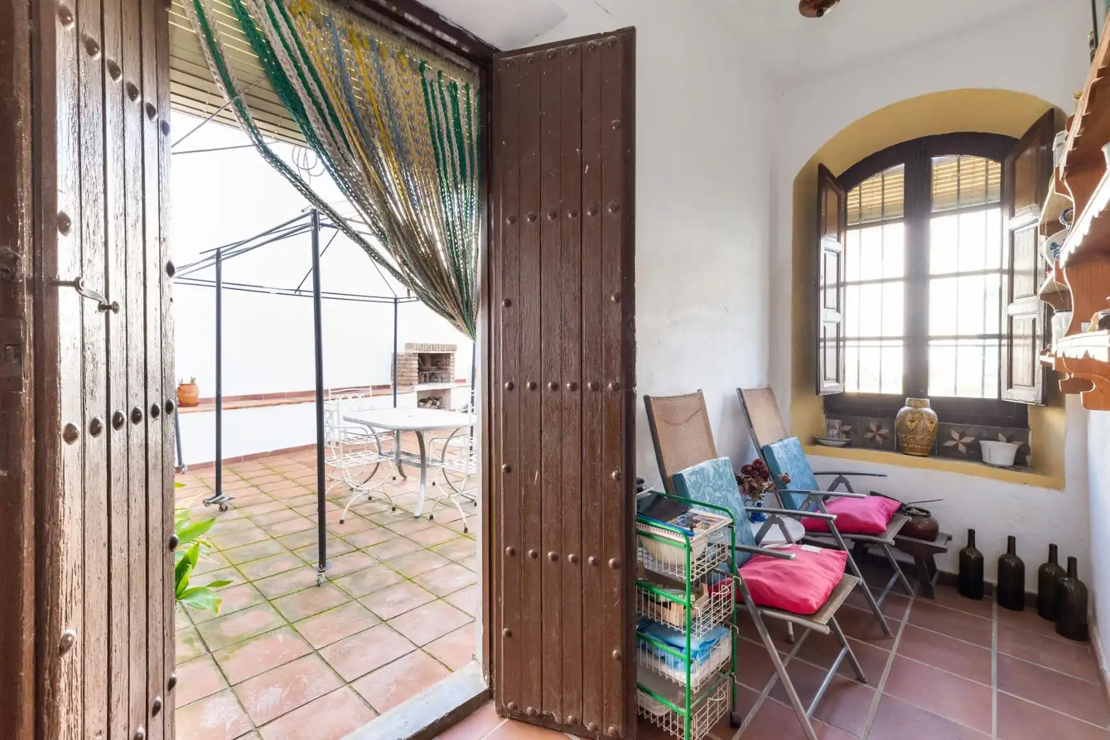 Terrassa de Finca rústica en venda en Pinos Puente amb Jardí privat, Terrassa i Traster