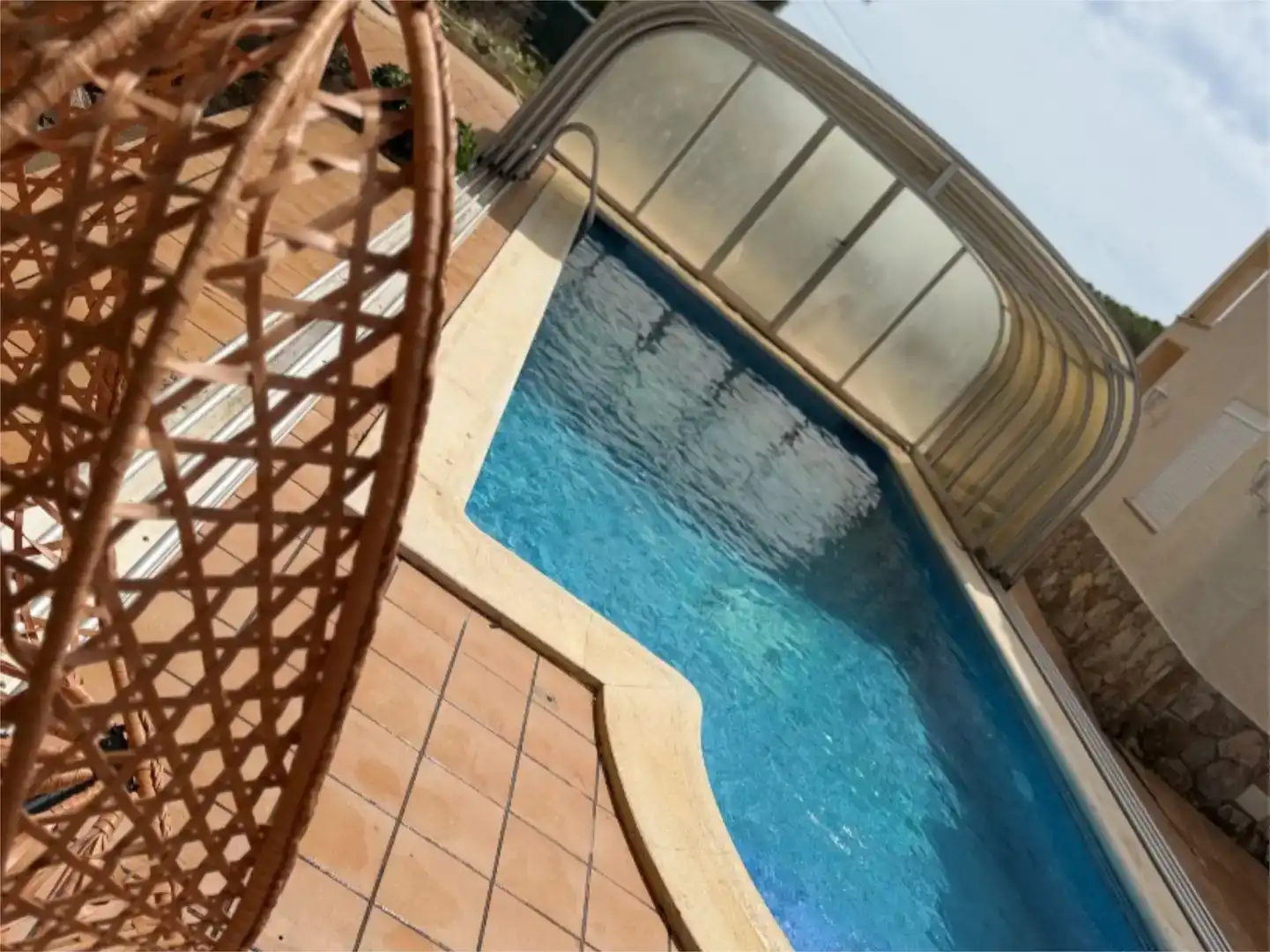 Swimming pool of Flat for rent in Castell d'Aro, Platja d'Aro i s'Agaró  with Air Conditioner, Private garden and Storage room