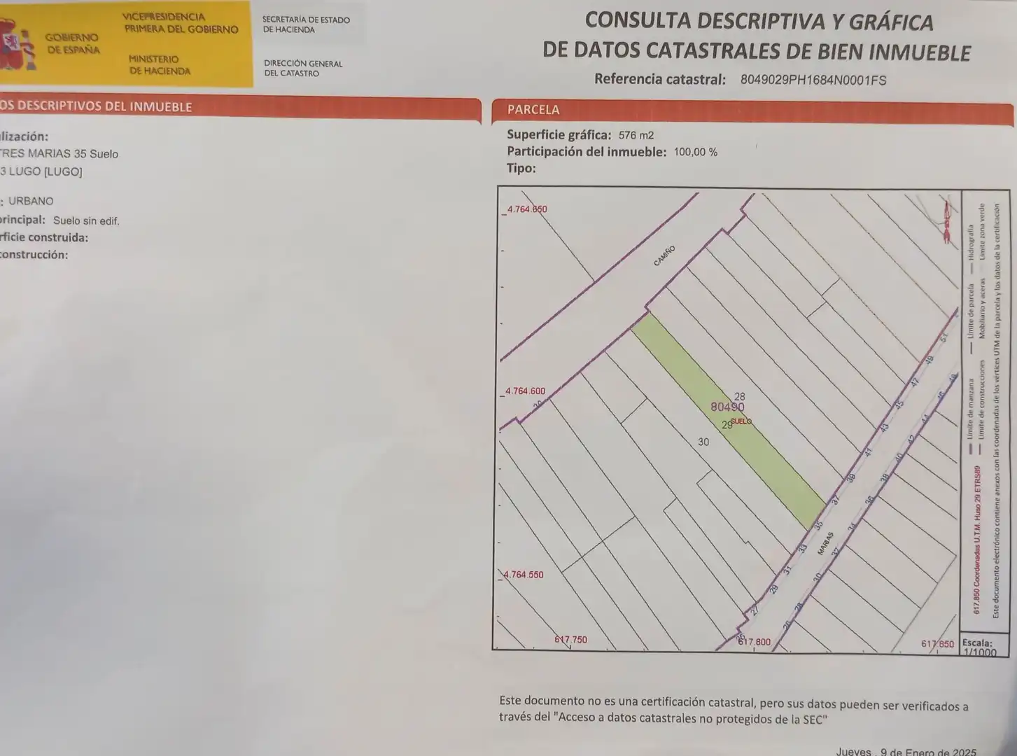 Terreni e lotti in vendita a Rúa Tres Marías 32, imagen 9