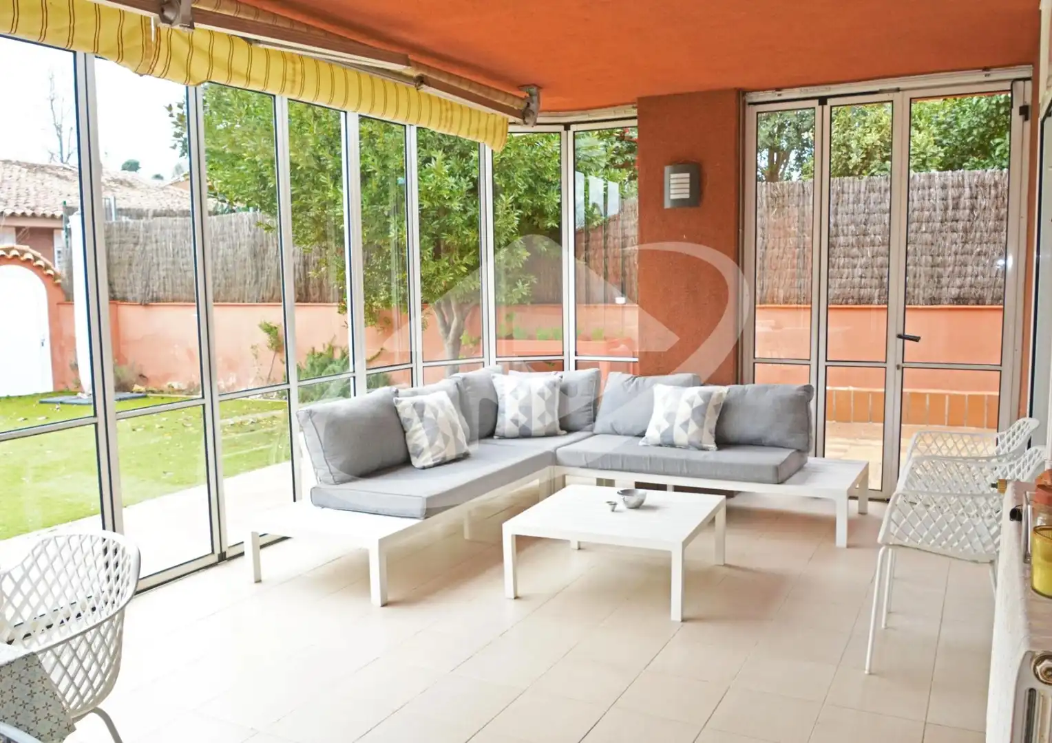 Terraza de Casa o chalet en venta en Sant Quirze del Vallès con Aire acondicionado, Calefacción y Jardín privado