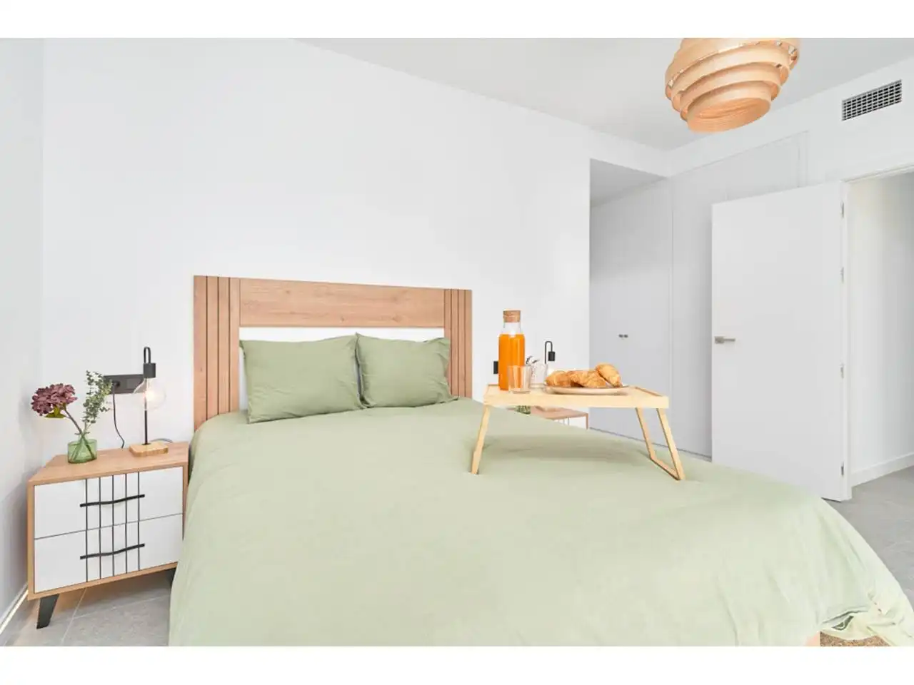 Schlafzimmer von Wohnung zum Verkauf in Torrox mit Terrasse, Abstellraum und Alarm