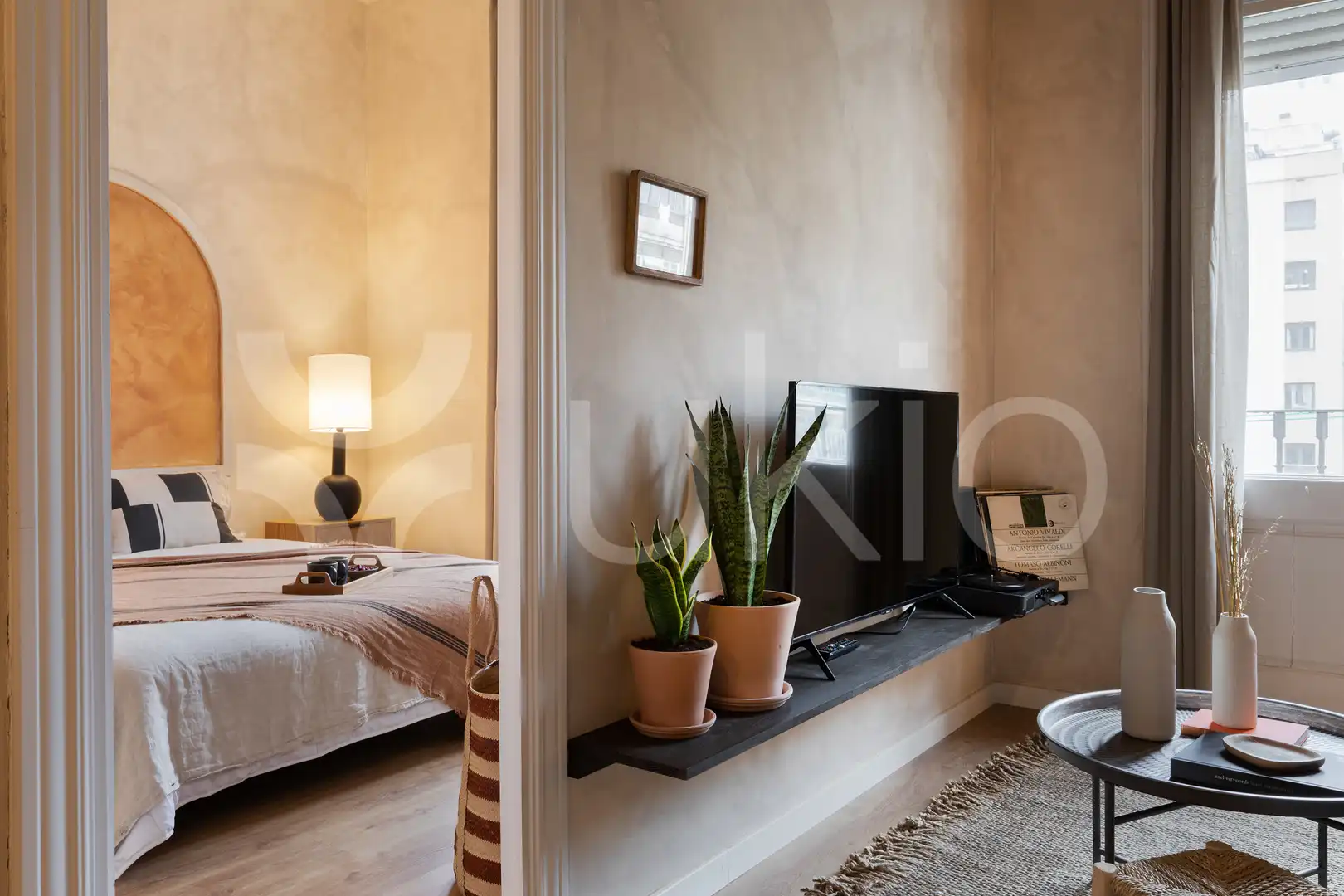 Apartamento con terraza en alquiler en Carrer de París