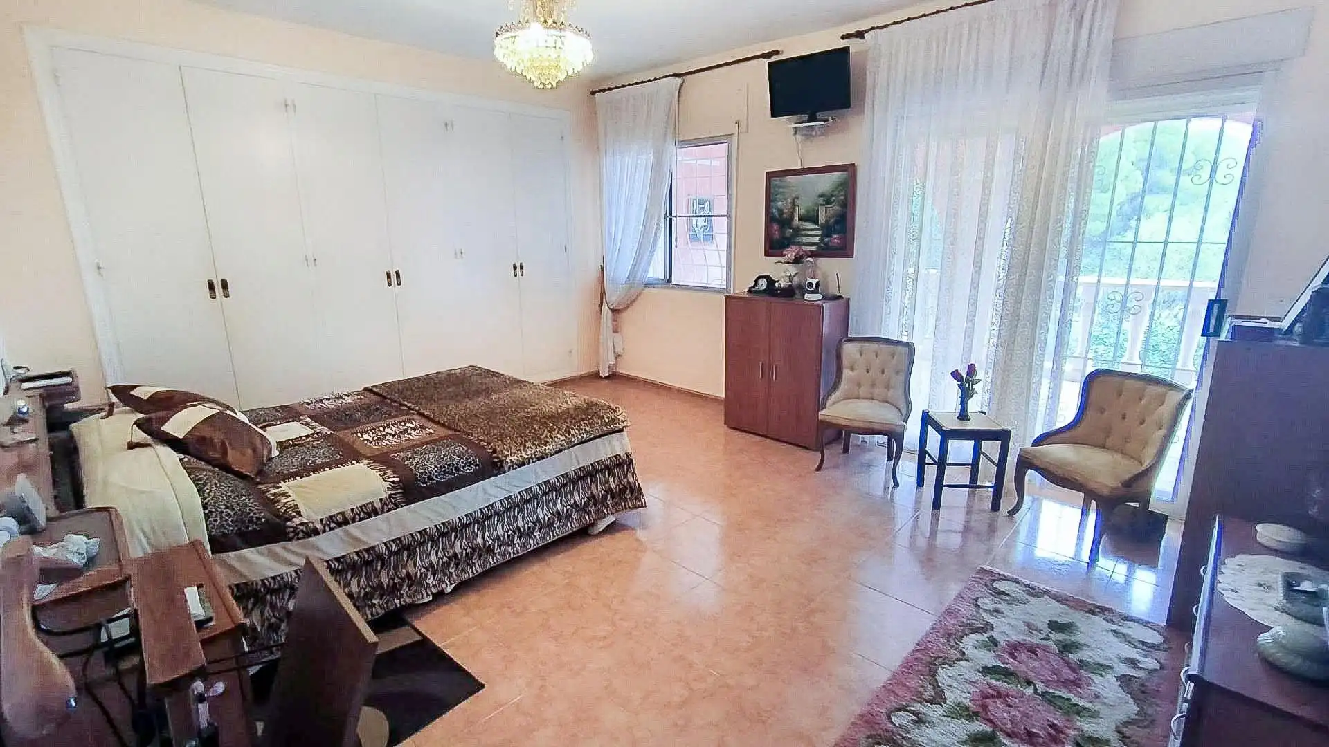 Habitación de Casa o chalet en venta en La Nucia con Aire acondicionado, Jardín privado y Terraza