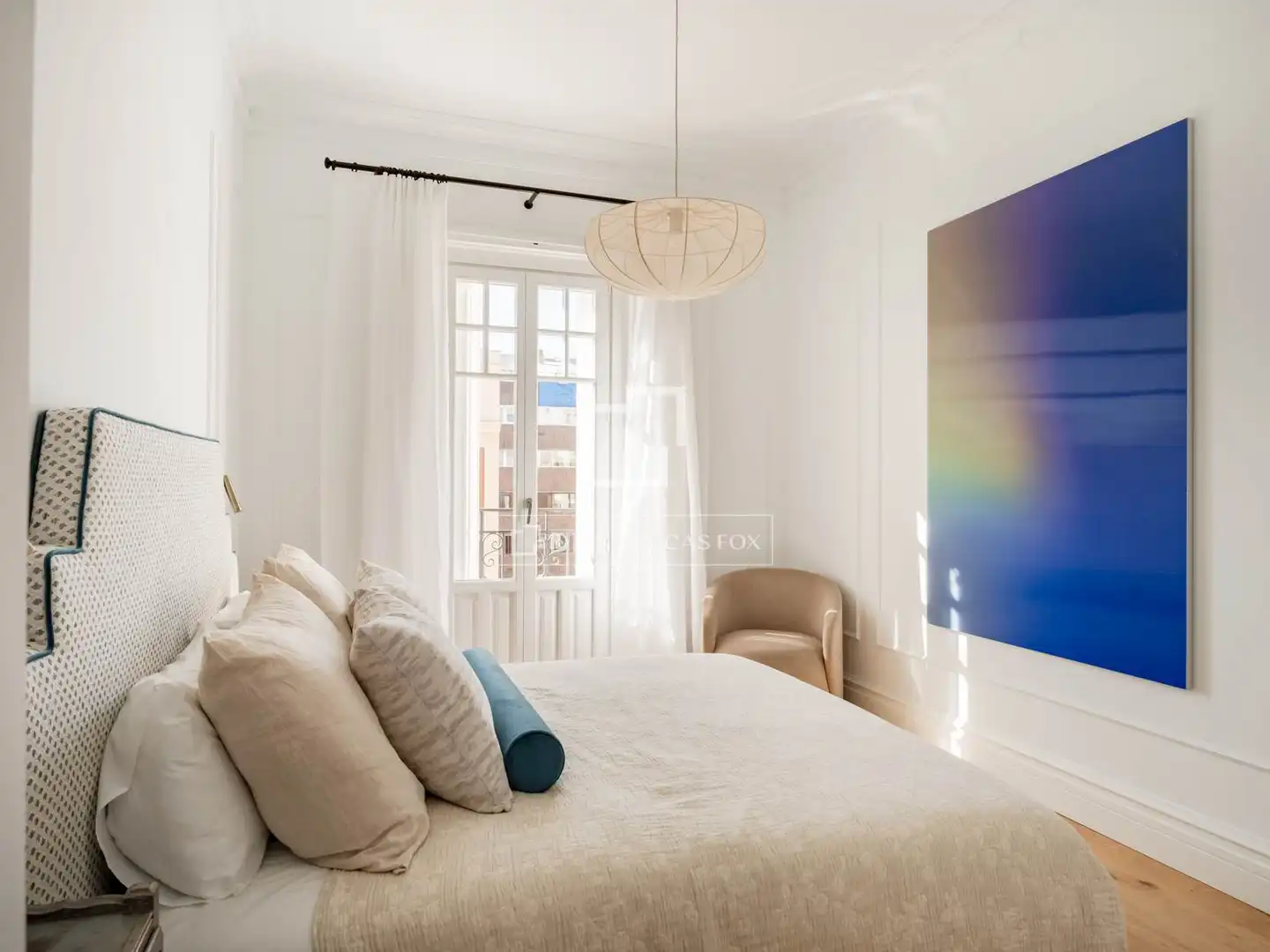 Schlafzimmer von Wohnung zum Verkauf in Madrid mit Klimaanlage, Heizung und Abstellraum