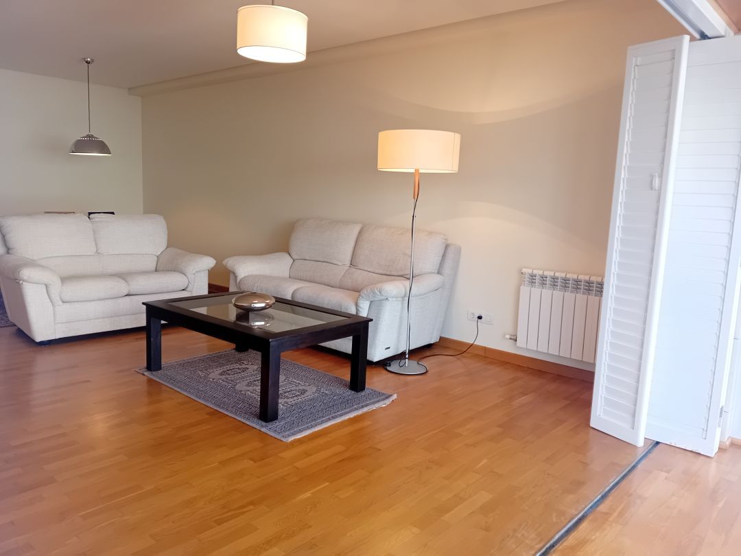 Sala d'estar de Pis de lloguer en  Logroño amb Calefacció