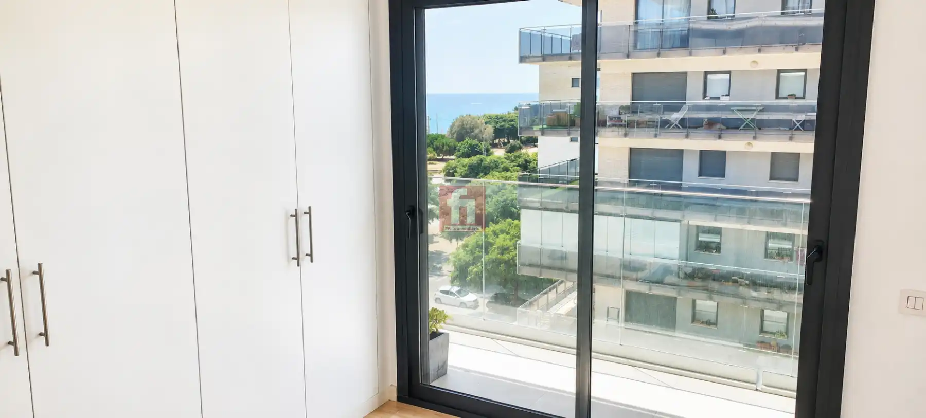 Terrasse von Wohnung zur Miete in Mataró mit Klimaanlage, Heizung und Parkett