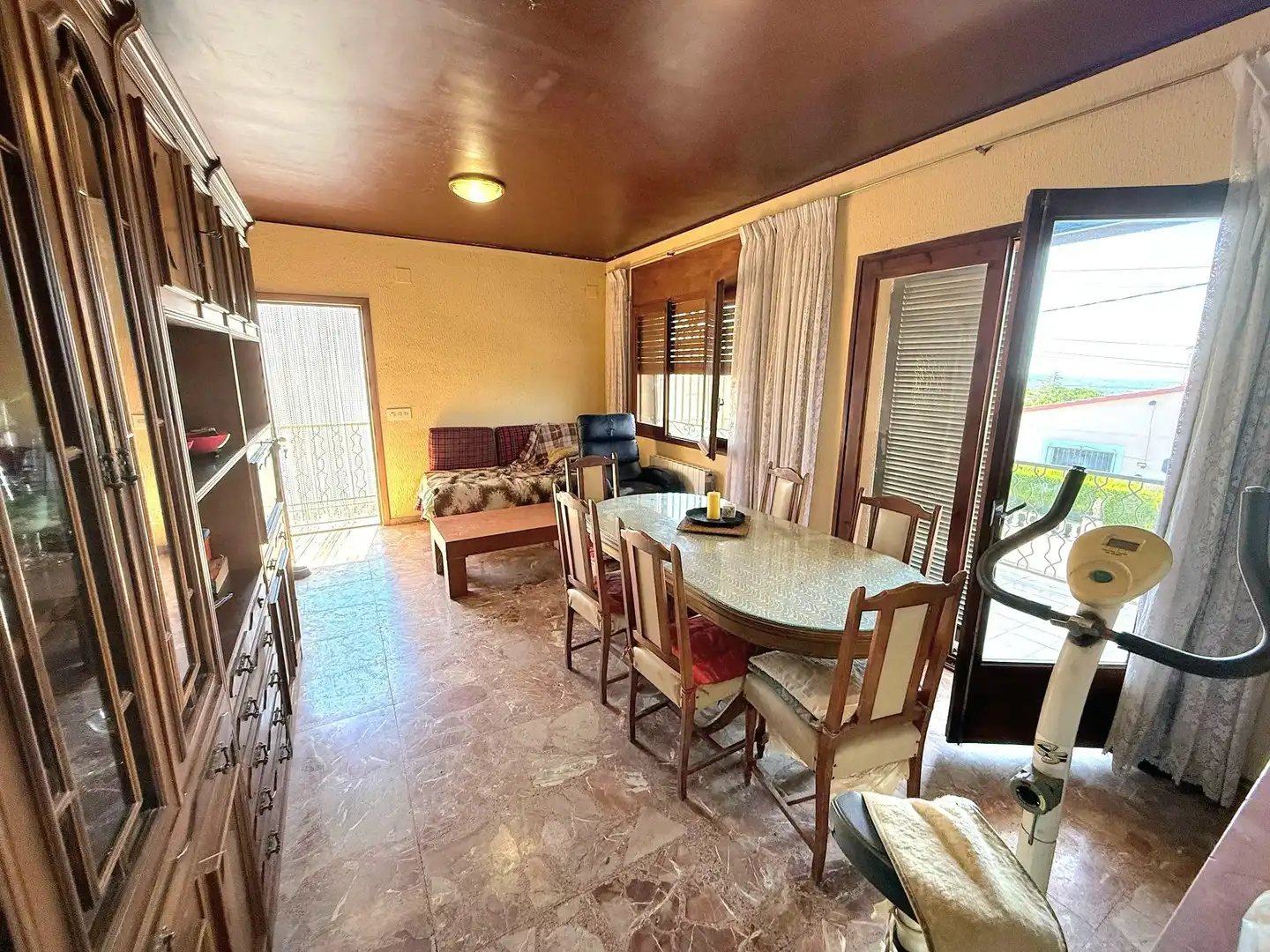 Esszimmer von Haus oder Chalet zum Verkauf in Sant Jaume dels Domenys mit Privatgarten, Terrasse und Schwimmbad