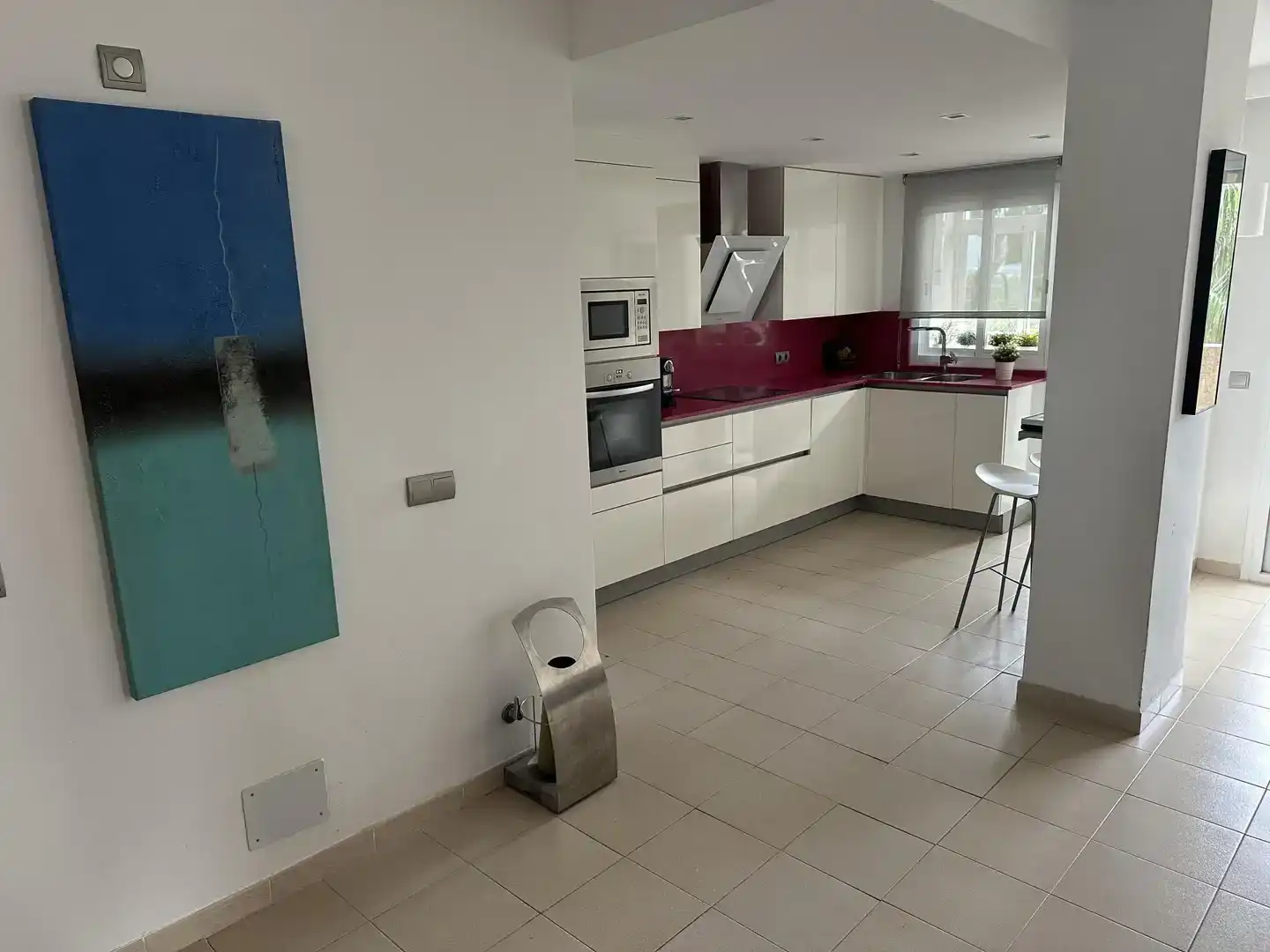 Kitchen of Flat for rent in Pollença  with Air Conditioner, Swimming Pool and Balcony