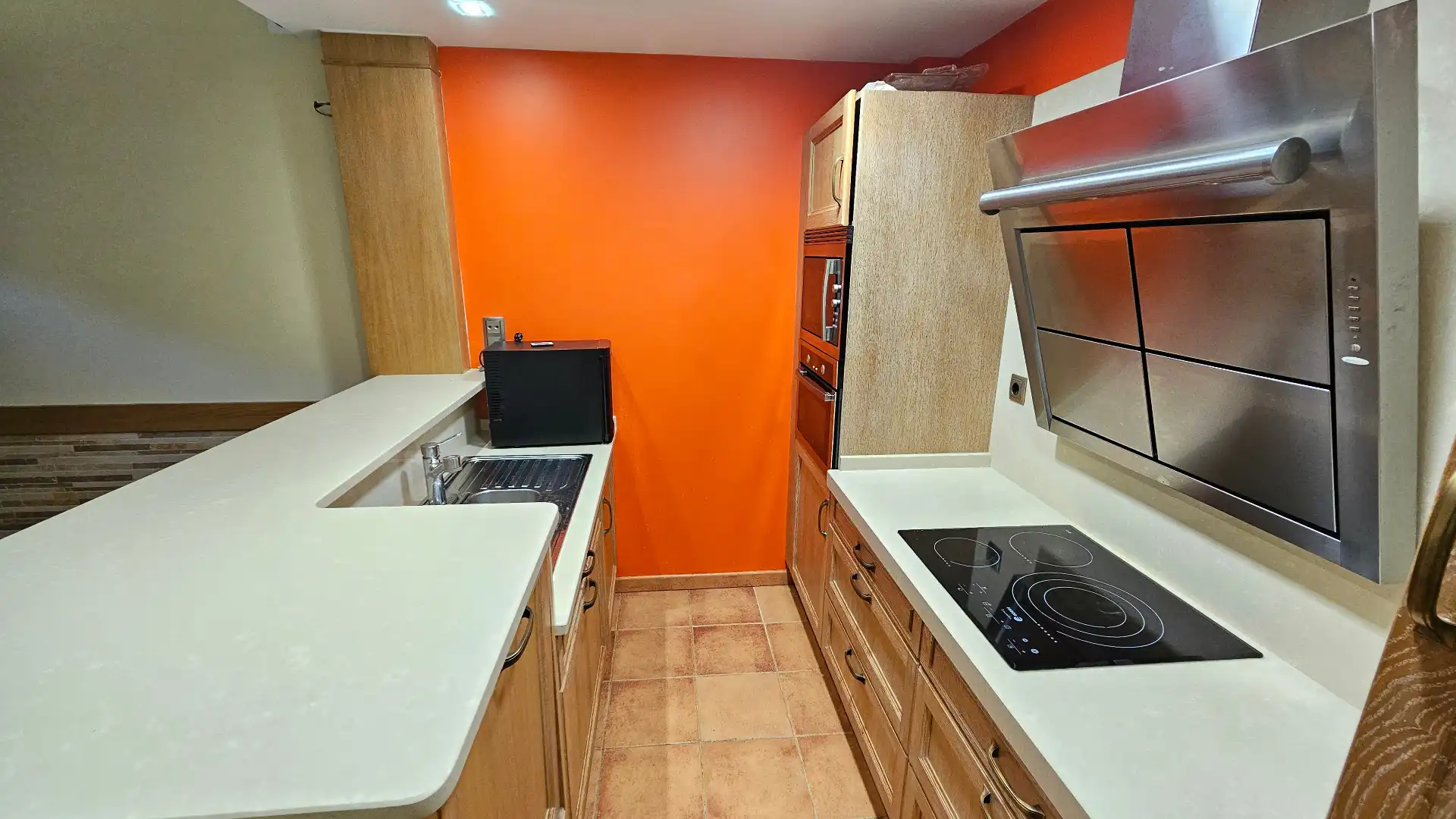Cocina de Casa adosada en venta en Alegría-Dulantzi con Calefacción, Parquet y Terraza