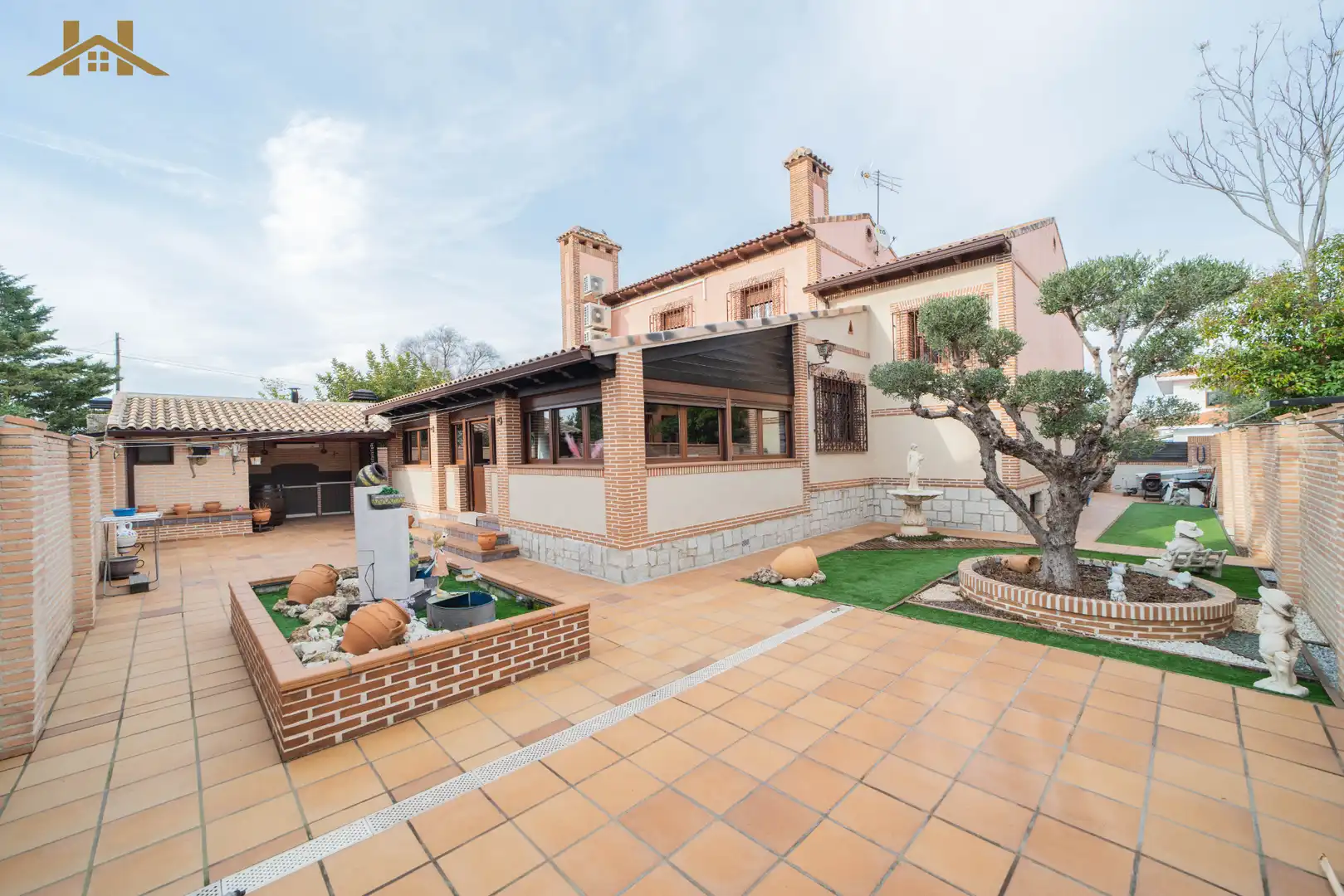 Garden of Houses for sale in Cubas de la Sagra  with Air Conditioner, Heating and Terrace