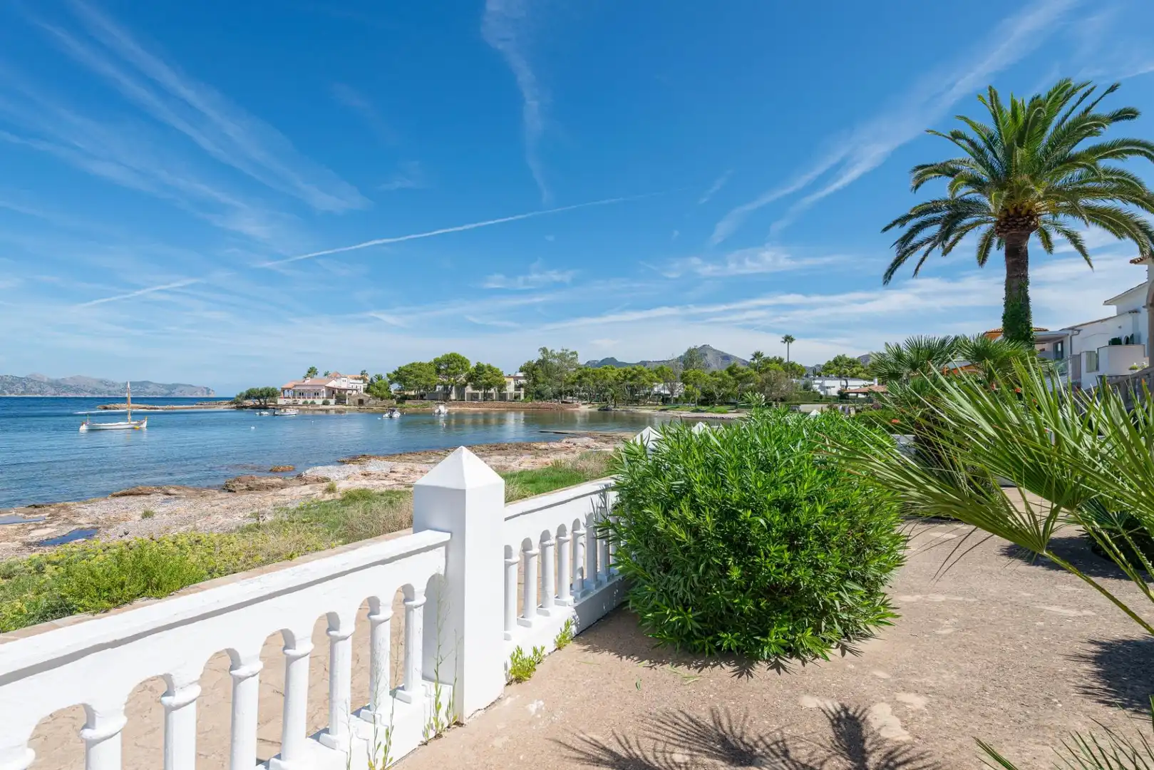 Jardí de Casa o xalet de lloguer en Alcúdia amb Aire condicionat, Terrassa i Moblat