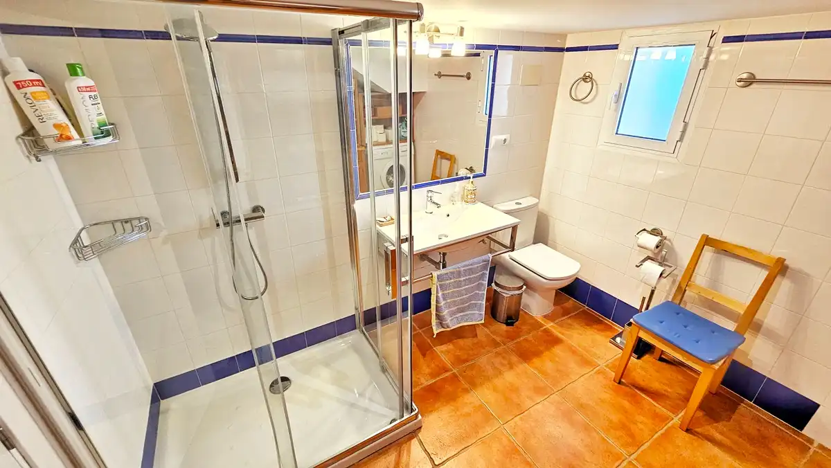 Baño de Casa o chalet en venta en Cañaveral de León con Aire acondicionado, Jardín privado y Terraza