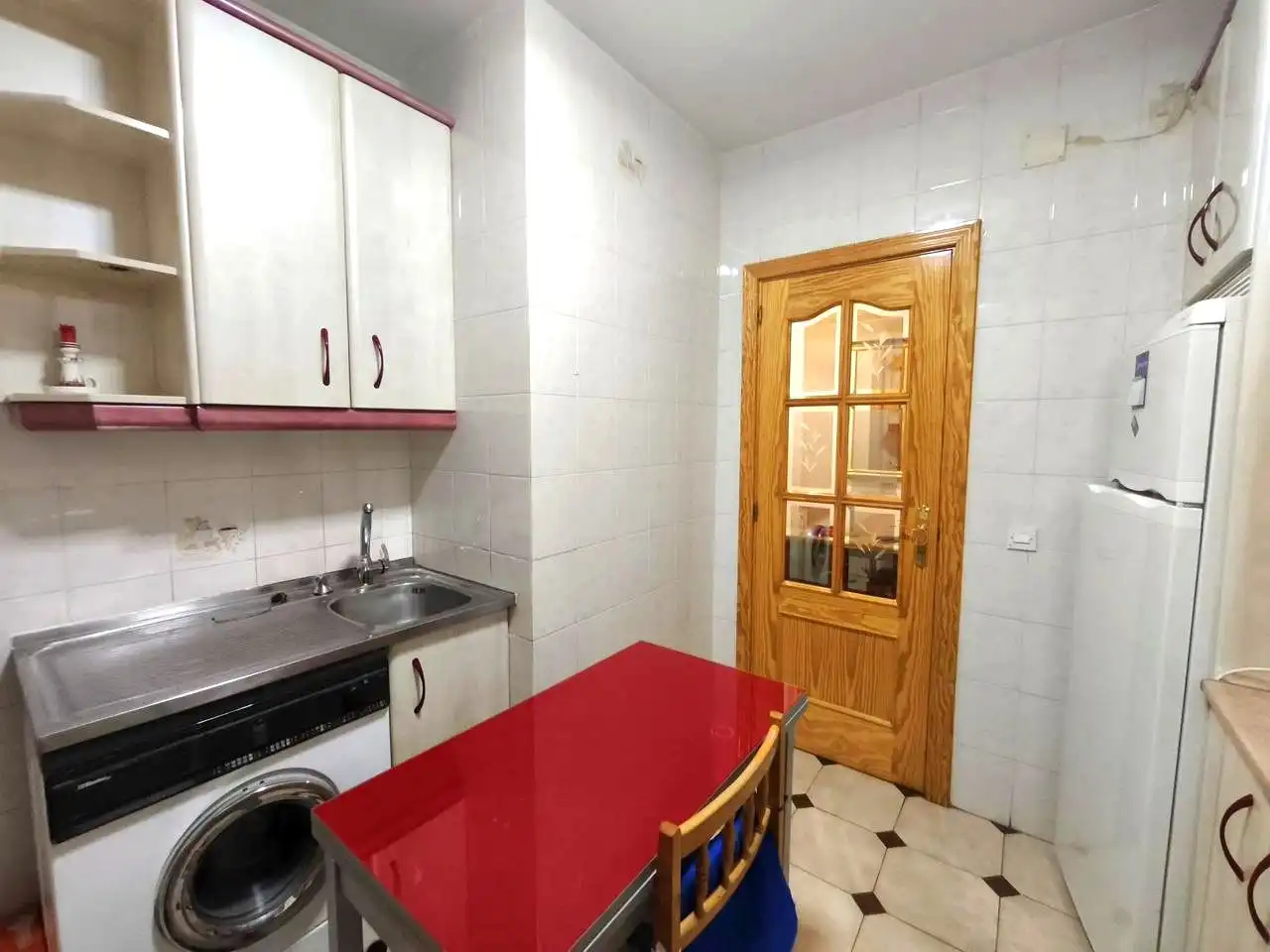 Cocina de Piso en venta en Madrid con Calefacción, Parquet y Terraza