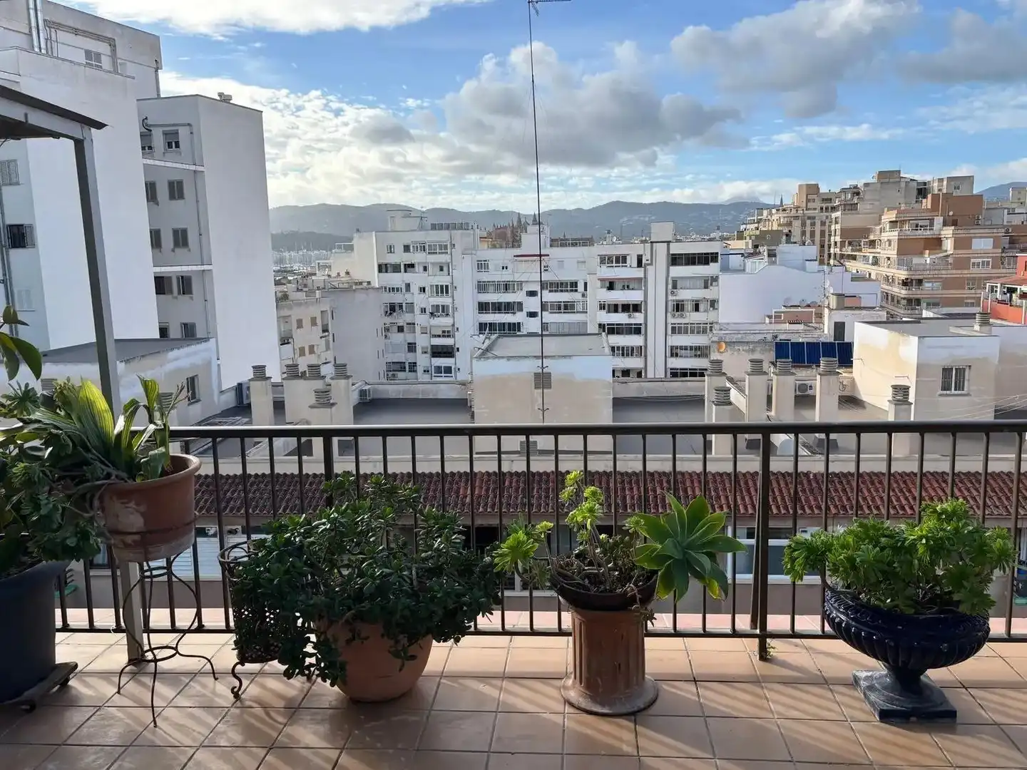 Exterior view of Attic for sale in  Palma de Mallorca  with Air Conditioner, Heating and Terrace