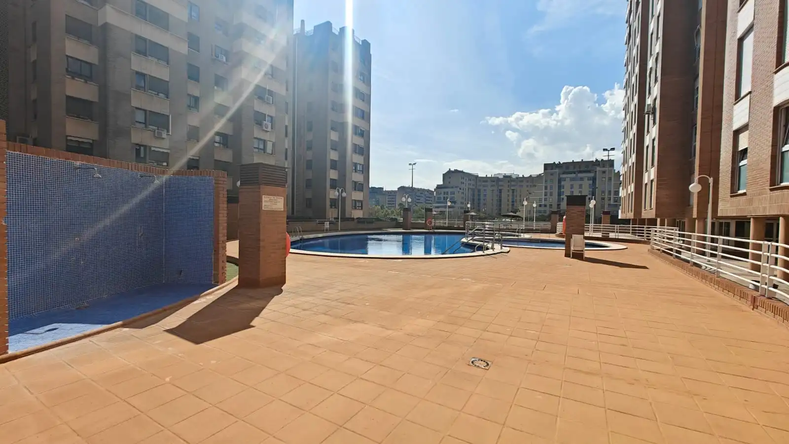 Swimming pool of Flat for sale in Valencia  with Air Conditioner, Furnished and Oven