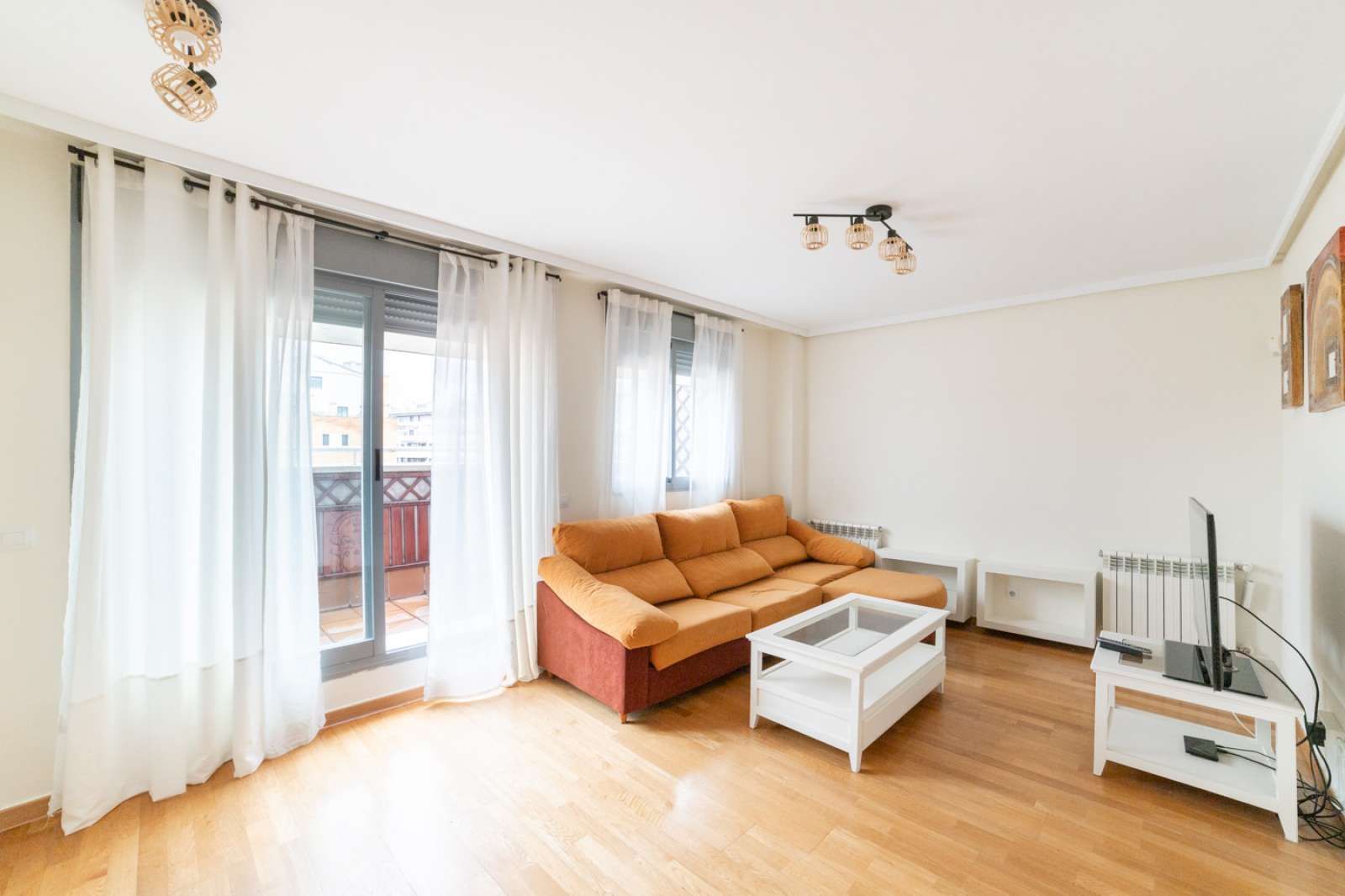 Sala d'estar de Apartament per a compartir en Alcorcón amb Aire condicionat i Terrassa